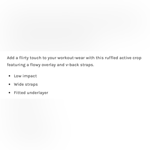 NWOT FP Movement Flipping Out Crop - Picture 4 of 6